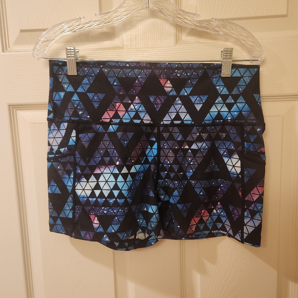 Constantly Varied Gear Blue and Black Athletic Shorts
